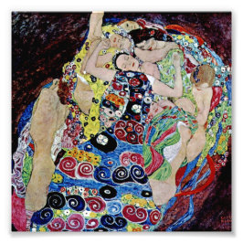 Foto A donzela de Gustav Klimt,art nouveau,art deco,vi