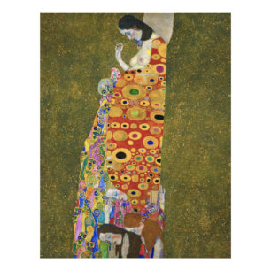 Foto A famosa pintura Hope II de Gustav Klimt (1907-190
