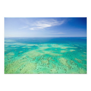 Foto A Grande Barreira de Coral, vista aérea de Green
