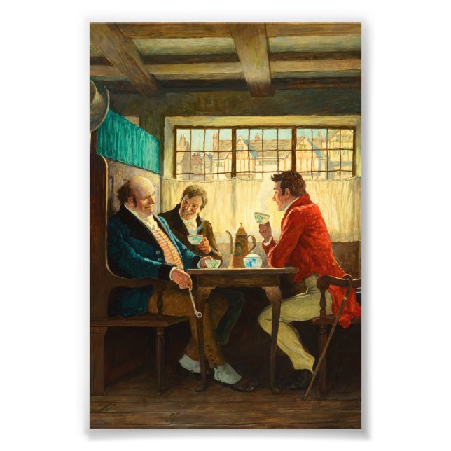 Foto A história do café de Newell Convers Wyeth (Frente)