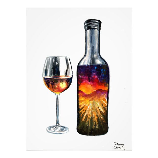 Foto A história do vinho (Frente)