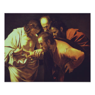 Foto A Incredulidade do Santo Thomas por Caravaggio