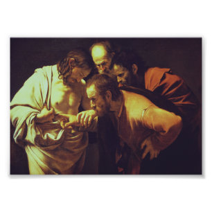 Foto A Incredulidade do Santo Thomas por Caravaggio