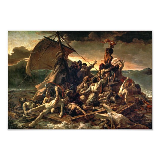 Foto A jangada de Medusa | Théodore Géricault | (Frente)