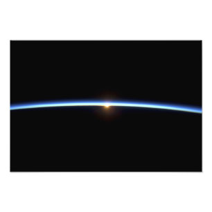 Foto A linha fina da atmosfera de terra 2