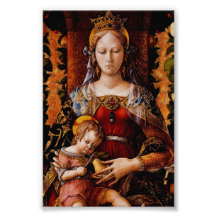 Foto A Madonna della Candeletta de Carlo Crivelli Arte