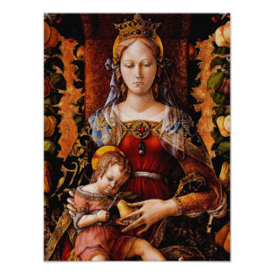 Foto A Madonna della Candeletta de Carlo Crivelli Arte
