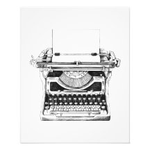 A Máquina de Escrever Antiga