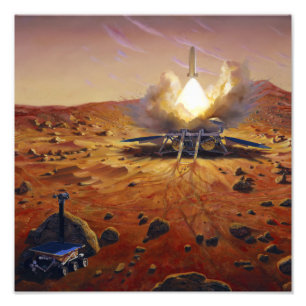 Foto A Mars - veículo ascendente 2