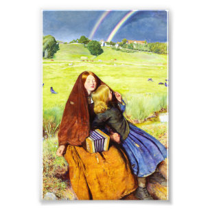 Foto A Menina Cega por John Everett Millais