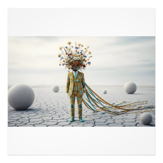 Foto A Mente em Flor: Odisseia Surrealista no Deserto F