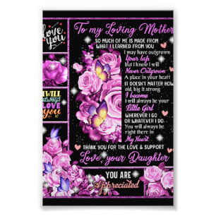 Foto À Minha Mãe Presente De Aniversário, Amo A Mãe Dot