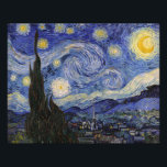 Foto A Noite Estrelada<br><div class="desc">A Noite Estrelada de Vincent van Gogh,  1889.</div>