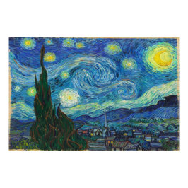 Foto A Noite Estrelada de Vincent van Gogh