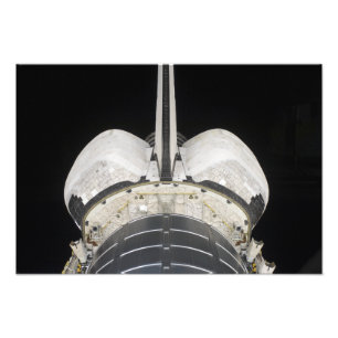 Foto A parcela traseira do esforço do vaivém espacial