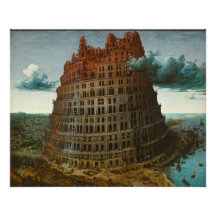 A pequena torre de Babel de Pieter Bruegel