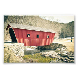 Foto A ponte coberta em Kent cai parque estadual
