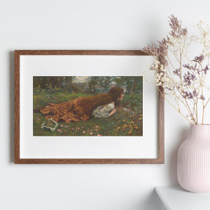 Foto A Princesa Fora da Escola por Edward Robert Hughes