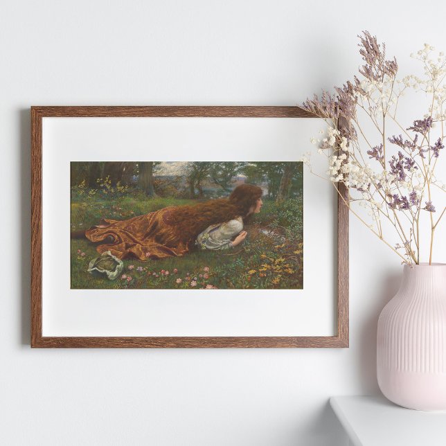 Foto A Princesa Fora da Escola por Edward Robert Hughes (Criador carregado)