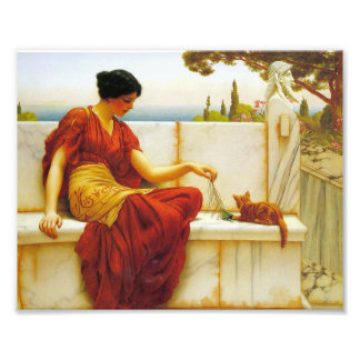 Foto A provocação de John William Godward