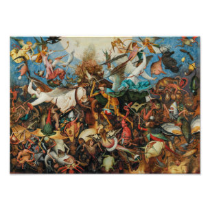 Foto A Queda dos Anjos Rebeldes Pieter Bruegel, o Vel