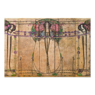 Foto A Rainha de maio por Margaret Macdonald Mackintosh