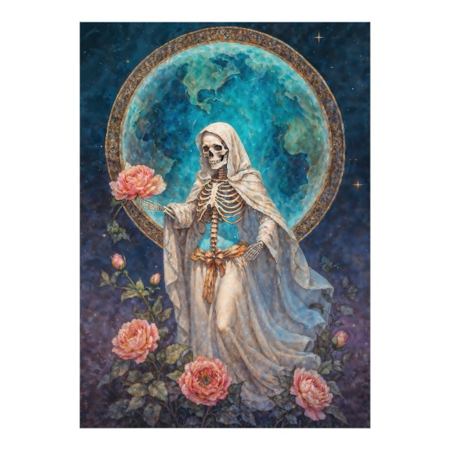 Foto A Senhora das Estrelas Caídas Santa Morte (Frente)