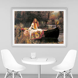 Foto A Senhora de Shalott 1888 John William Waterhouse