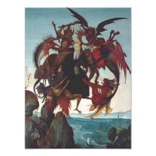 Foto A tentação do Santo Anthony por Michelangelo