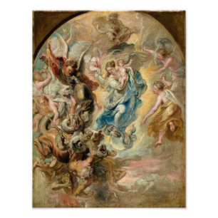 Foto A Virgem como Mulher do Apocalipse Rubens