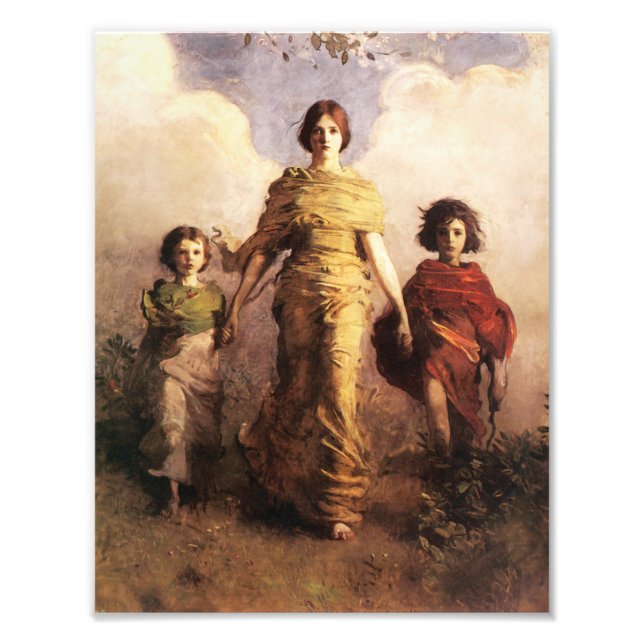 Foto Abbott Handerson Thayer A Virgem (Frente)