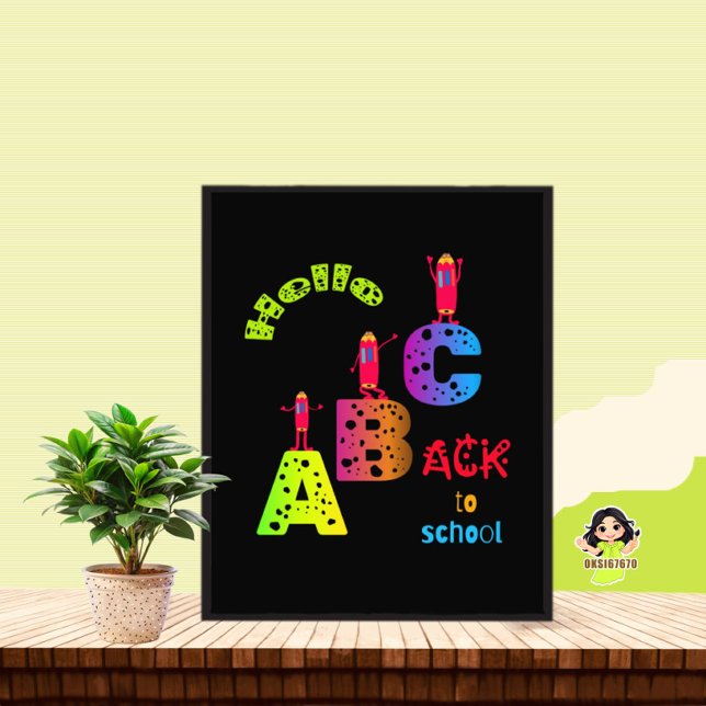 Foto ABC de volta à escola (Criador carregado)