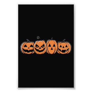 Foto Abóbora Presente de Halloween de Outono de Ação de