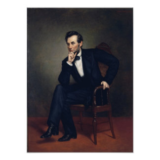 Foto Abraham Lincoln Retrato de George Healy