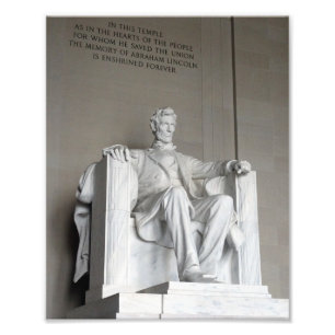 Foto Abraham Lincoln Statue Lincoln Memorial Washington