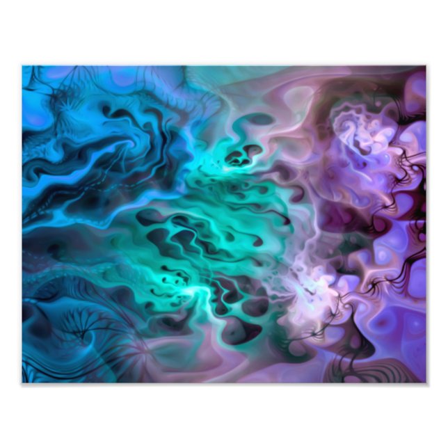 Foto Abstrato Apófise Fractal I (Frente)
