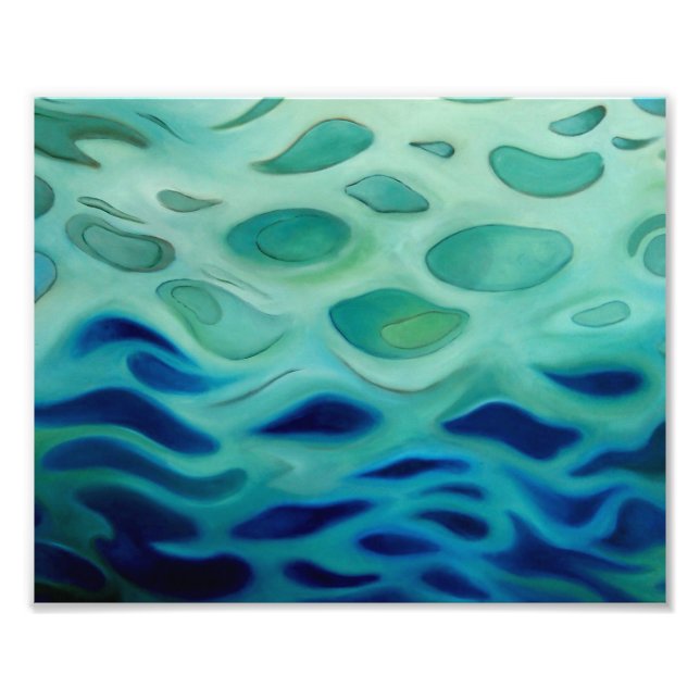 Foto Abstrato Aquático e Fluido (Frente)