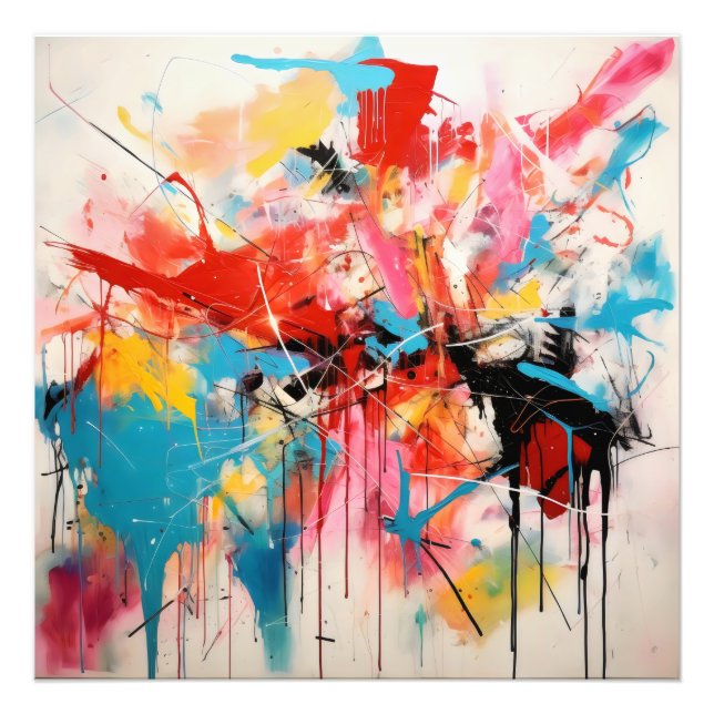 Foto Abstrato Art Colors (Frente)