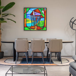 Foto Abstrato - Cabana na floresta