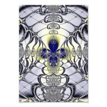 Abstrato de Arte de Janela Roxa