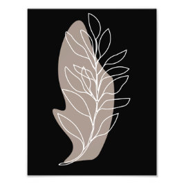 Foto abstrato de desenho de linha de ramificação