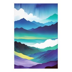 Foto Abstrato Landscape Mountain Valley Nature Scenery
