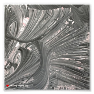 Foto Abstrato preto 3 D branco