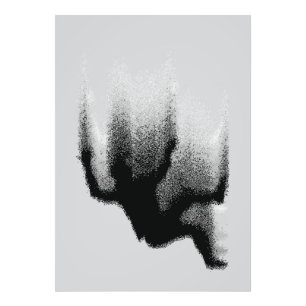 Foto Abstrato Shadowfall: Silhueta Fluida