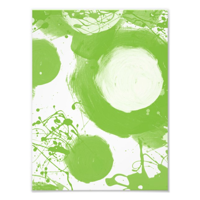 Foto Abstrato verde (Frente)