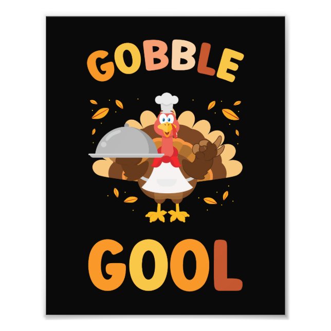 Foto Ação de Graças Gobblegool Turkey (Frente)