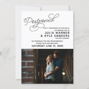 Foto adiada Anúncio de casamento