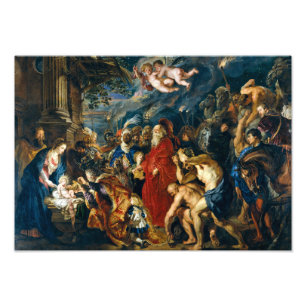 Foto Adoração dos Magos   Peter Paul Rubens  
