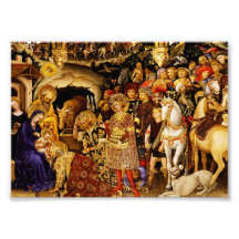 Adoração dos Magos por Gentile da Fabriano