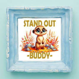 Foto Afaste-se, amigo. Cartoon de Suricate Meerkat